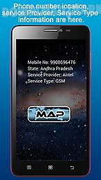 mobile number tracker on map