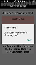 mp4 to mp3 converter format