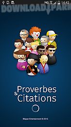 proverbes & citations