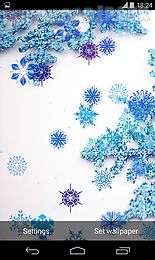 beautiful snowflakes lwp