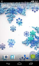 beautiful snowflakes lwp