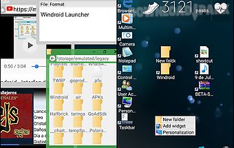 Windroid launcher (free)