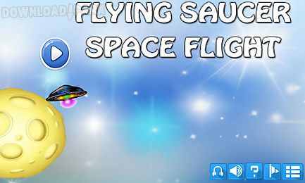 flying saucer space flight