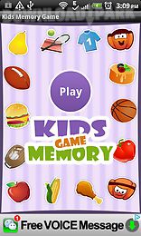 kidstar memory game