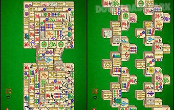 Mahjong solitaire card game