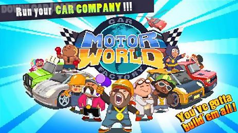 motor world: car factory