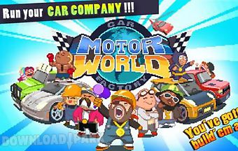 Motor world: car factory