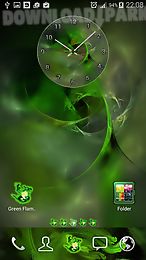 green flame go theme