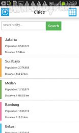 indonesia offline map &weather