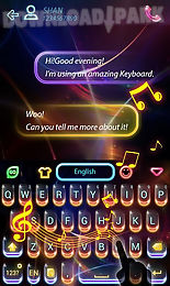 luminous go keyboard theme
