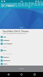touchwiz style cm12 theme