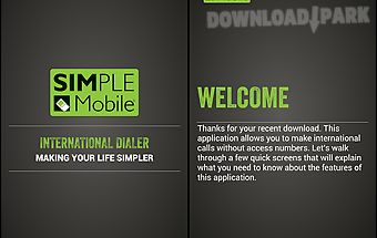 Simple mobile international