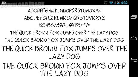 fonts for flipfont 50 pencil