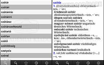 Hungarian-german dictionary