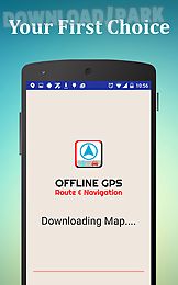 offline gps route & navigation