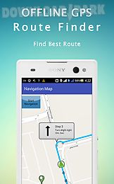 offline gps route & navigation