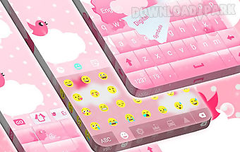 Pink bow keyboard