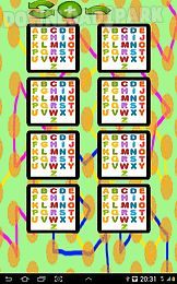 abc kids memory game alphabet