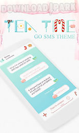 go sms pro tea time theme