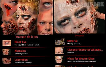 Halloween horror makeup free