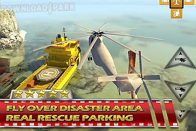 helicopter 3d rescue parking