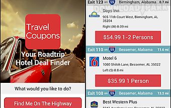 Travel coupons