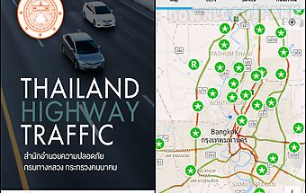 Thailand highway traffic
