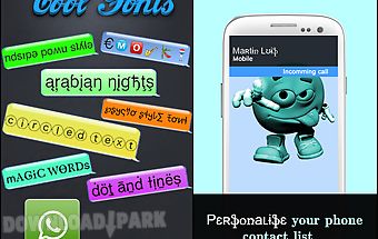 Cool fonts for whatsapp & sms