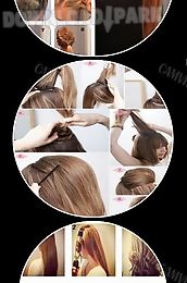 easy hairstyles step by step