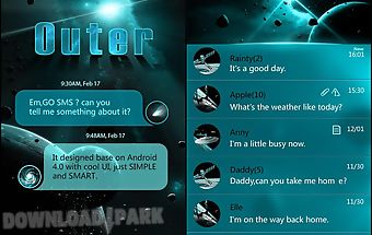 Go sms pro outer theme ex