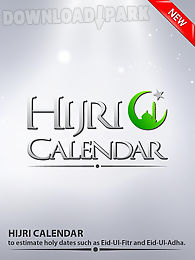 hijri calendar with widget