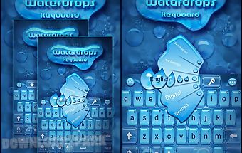Waterdrops keyboard
