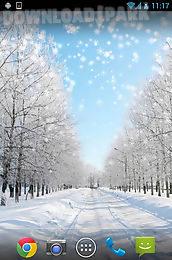 winter snow live wallpaper