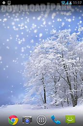 winter snow live wallpaper