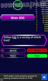 millionaire quiz game