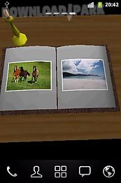 photo book 3d live wallpaper