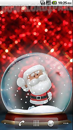 santa bobble live wallpaper