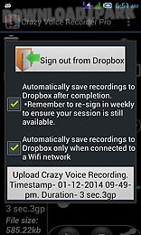 crazy voice recorder