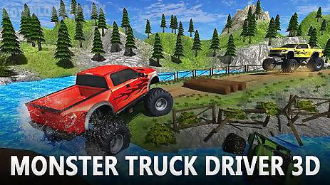 monster truck driver 3d