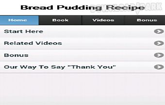 Bread pudding recipe