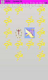 christian symbols memory game