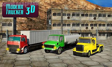 modern trucker 3d