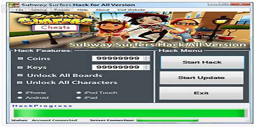 subway surfers hack free