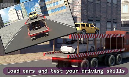 car transporter truck sim