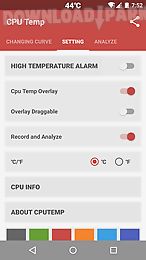 cpu temperature