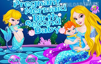 Mermaid birth baby games