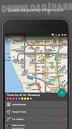 new york subway mta map (nyc)