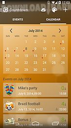 countdown days - app & widget