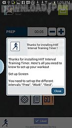 hiit interval training timer
