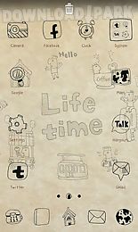 life time go launcher theme